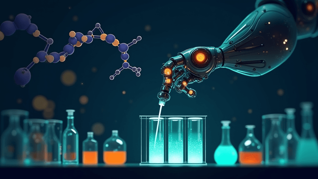 Comment une IA associé à un labo automatisé accélère la recherche biologique