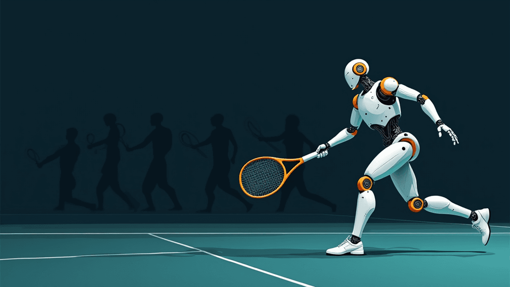Ce robot humanoïde a appris à jouer au tennis en seulement quelques heures