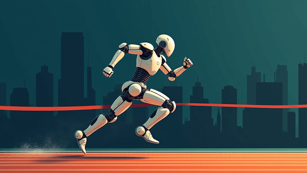 Vidéo : ce robot chinois a battu le record du semi-marathon détenu par un humain