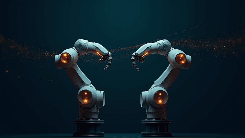 Optimisation par diffusion pour accélérer la convergence des problèmes à temps minimal sur bras doubles redondants