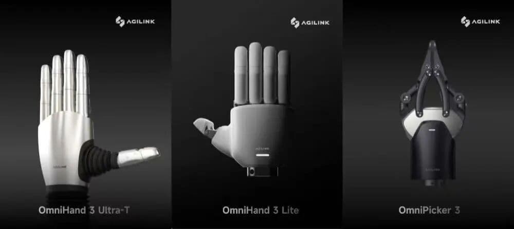 AGILINK lance la série OmniHand 3 et livre plus de 8 000 mains dextériques