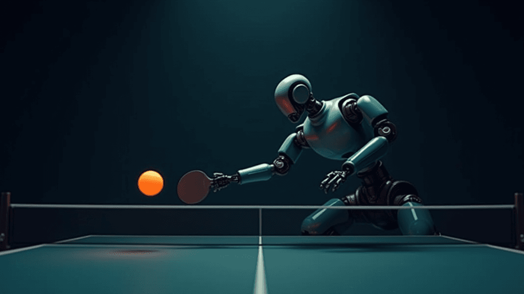 Le robot de tennis de table de Sony bat des joueurs d'élite