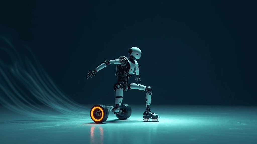 Unitree Robotics présente un robot humanoïde à roues et jambes capable de patiner et d'effectuer des figures acrobatiques