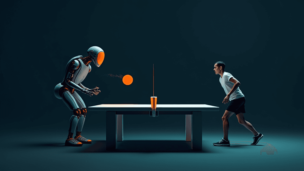 Vidéo du vendredi : qui gagne entre un robot et un joueur professionnel de ping-pong ?