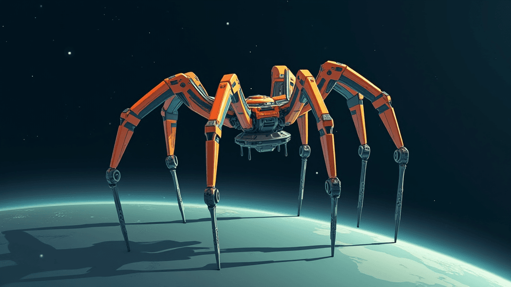 L'araignée spatiale renaît : la Chine relance le rêve de NASA d'un robot de construction en orbite