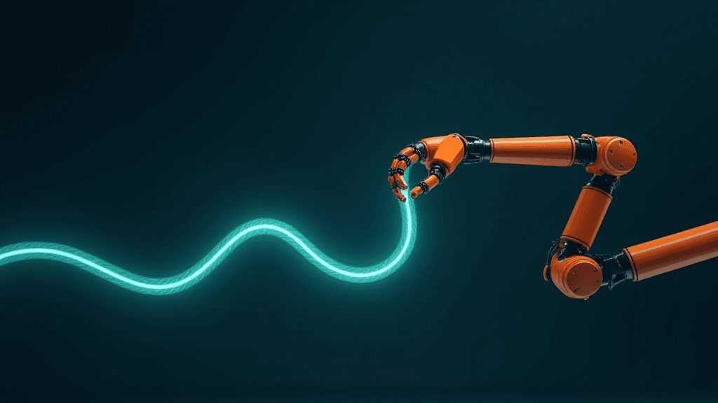 Wiggle and Go! : identification du système pour la manipulation dynamique de corde sans démonstration