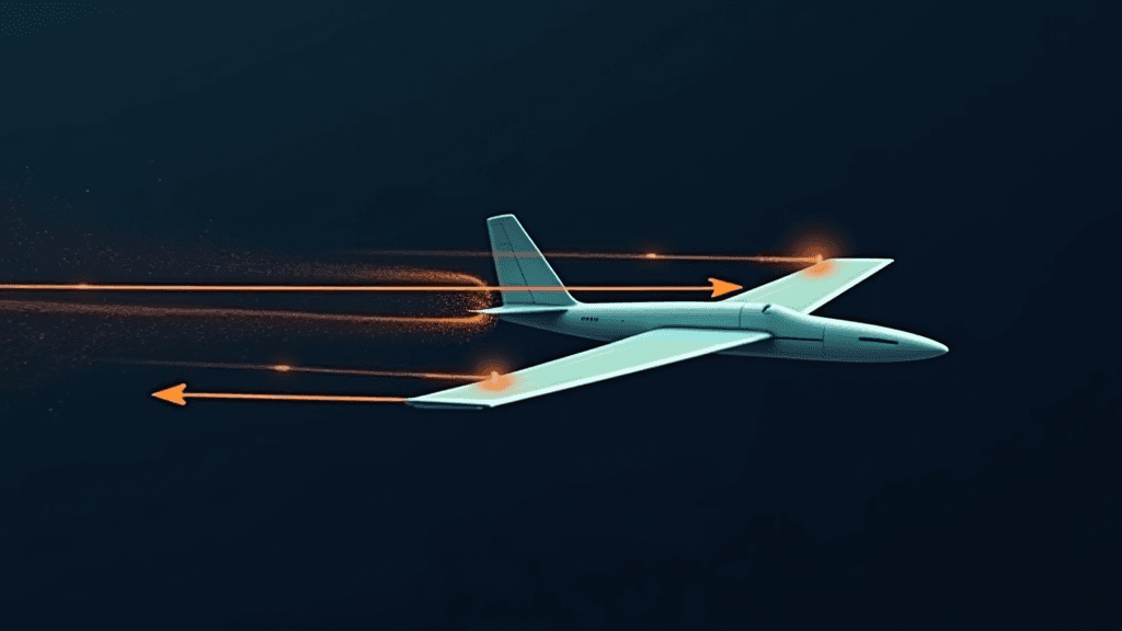 Invariance positive de la vitesse air pour les aéronefs à voilure fixe sans motorisation