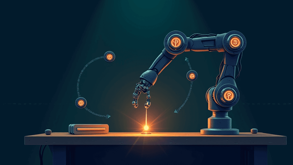 RL Token : amorcer le renforcement en ligne avec des modèles vision-langage-action