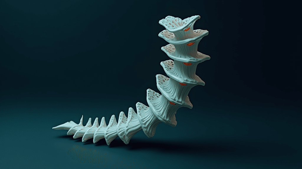 Robots à tendons avec colonne vertébrale polymère flexible conique : conception, fabrication et modélisation