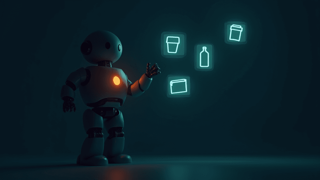 HERO : saisie visuelle d'objets à vocabulaire ouvert par contrôle corps entier d'un humanoïde