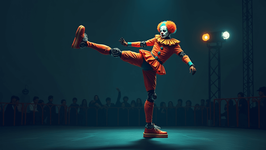 Vidéo : ce robot clown a donné un coup de pied à un enfant en pleine démonstration