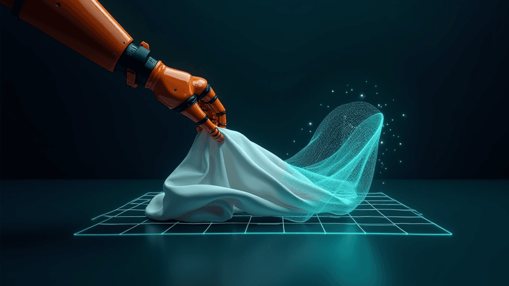 SimWeaver : transfert simulation-réel RGB sans entraînement pour la manipulation d'objets déformables
