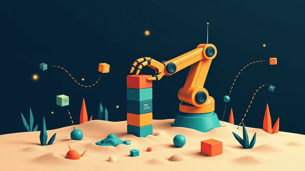 Apprentissage robotique ludique à base d'agents