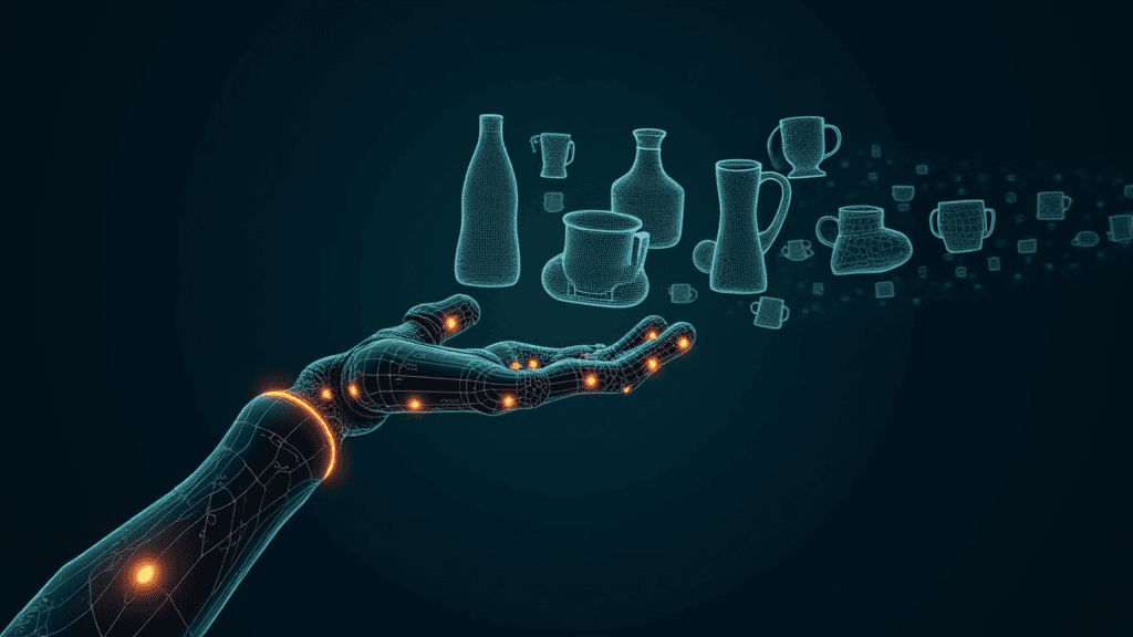 ShapeGen : génération de données robotiques pour la manipulation par catégorie d'objets