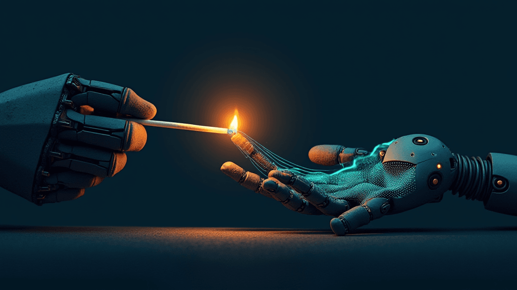 L'importance du sens du toucher pour l'apprentissage par imitation : une étude de cas sur l'allumage d'allumettes par robot