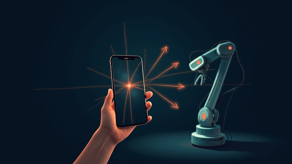 Phone2Act : système de téléopération économique et universel pour la collecte de données VLA à grande échelle