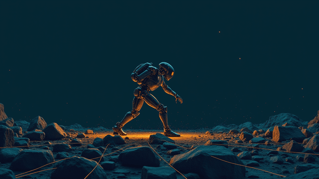 Locomotion humanoïde de bout en bout apprise à partir de pixels bruts