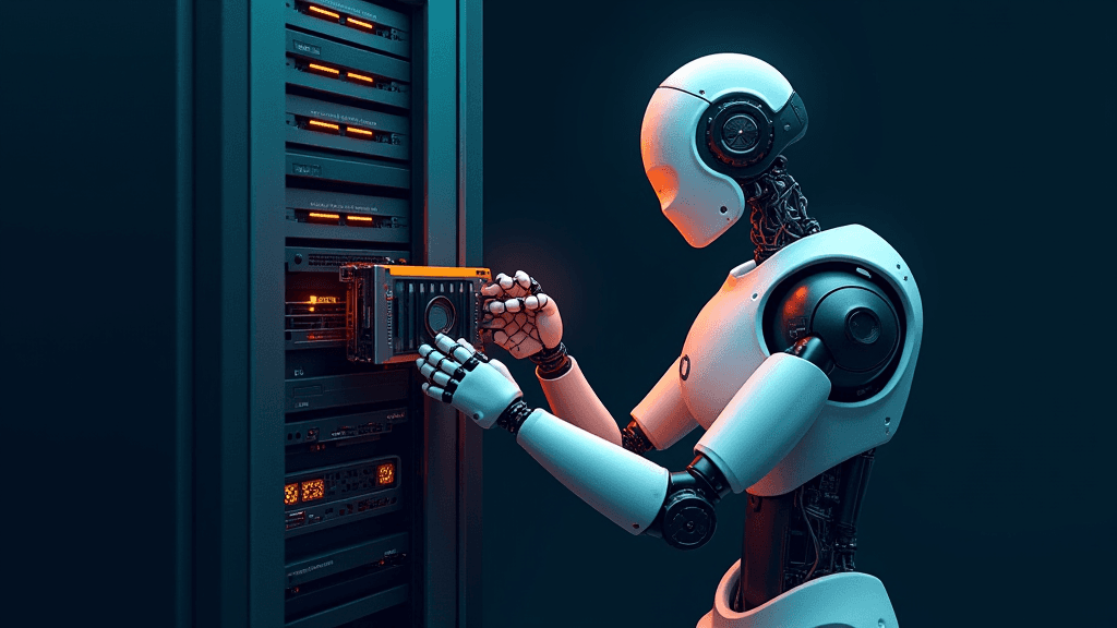 Des agents IA de codage ont appris à des robots à installer des GPU et couper des serre-câbles