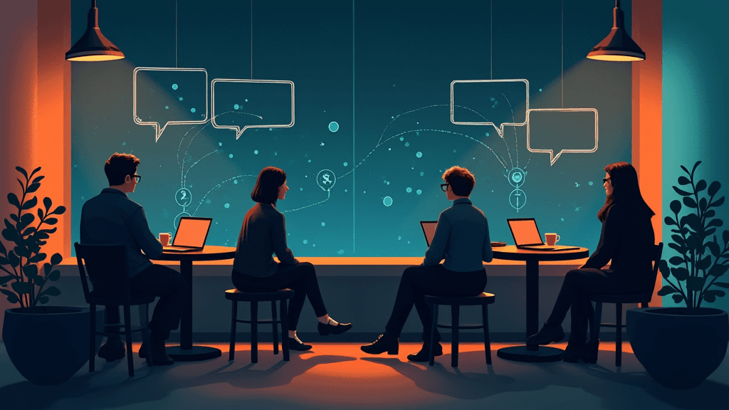 Ce qui se passe quand on organise un café IA