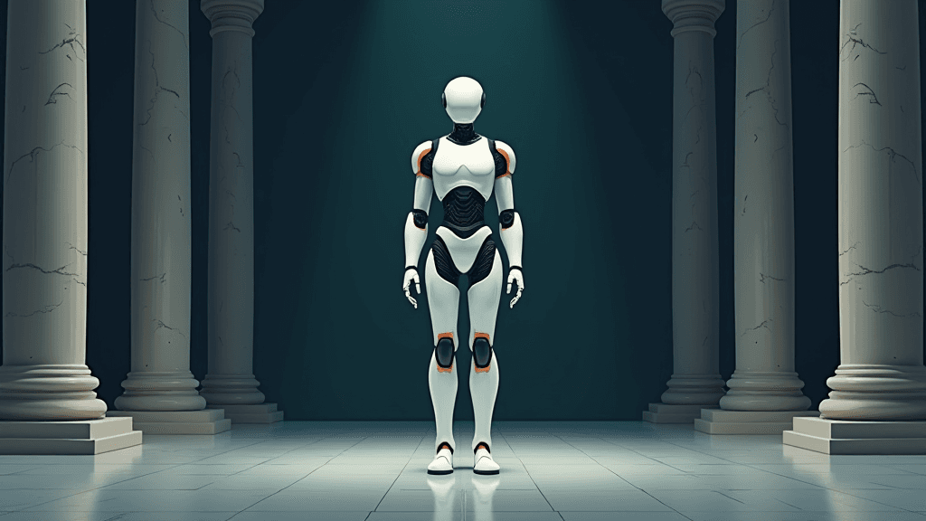 Quel est le robot humanoïde avec Brigitte Macron et Melania Trump à la Maison Blanche ?
