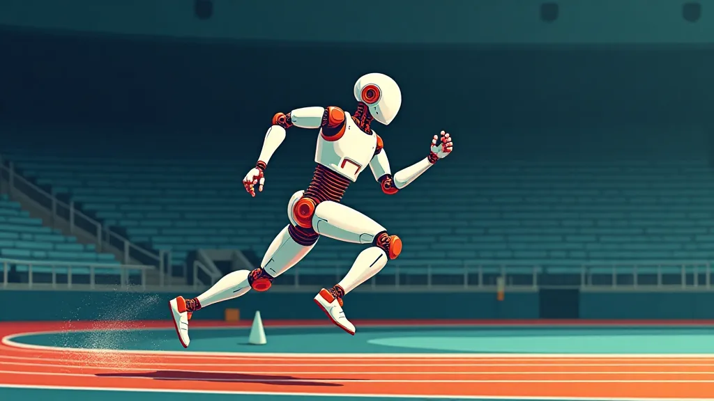 Aux jeux mondiaux de robots humanoïdes, des coureurs battent des records et s'enflamment
